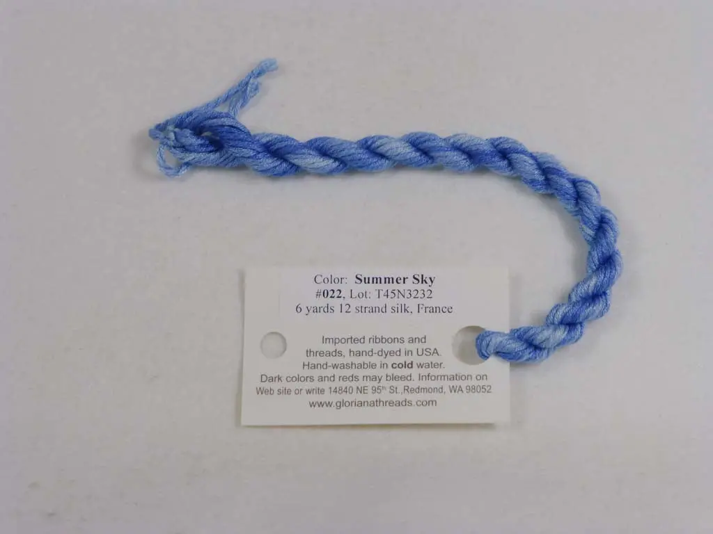 Gloriana Silk Floss 022 Summer Sky 1