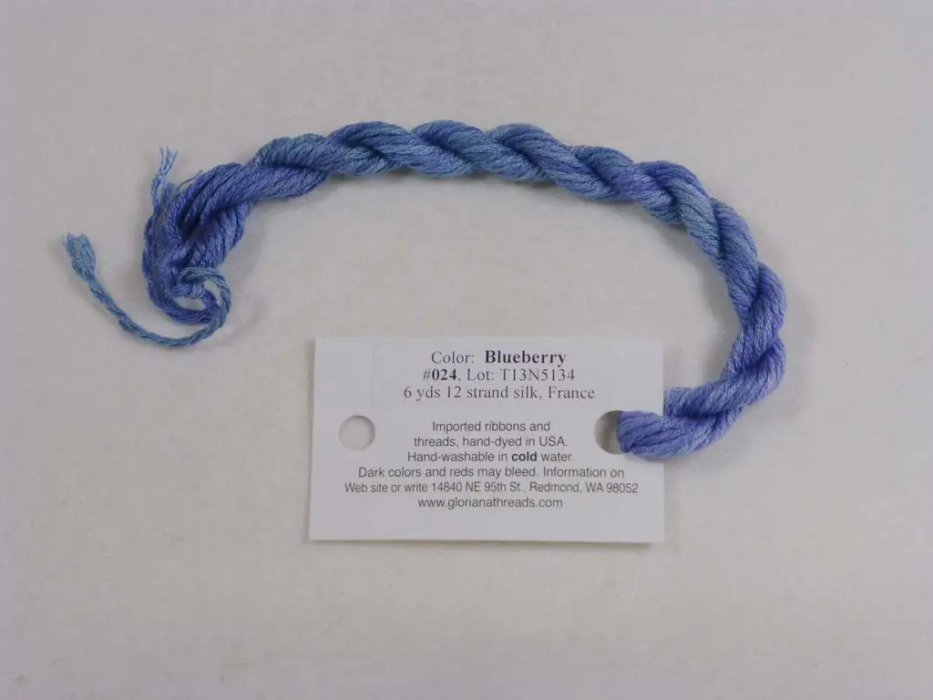 Gloriana Silk Floss 024 Blueberry 1
