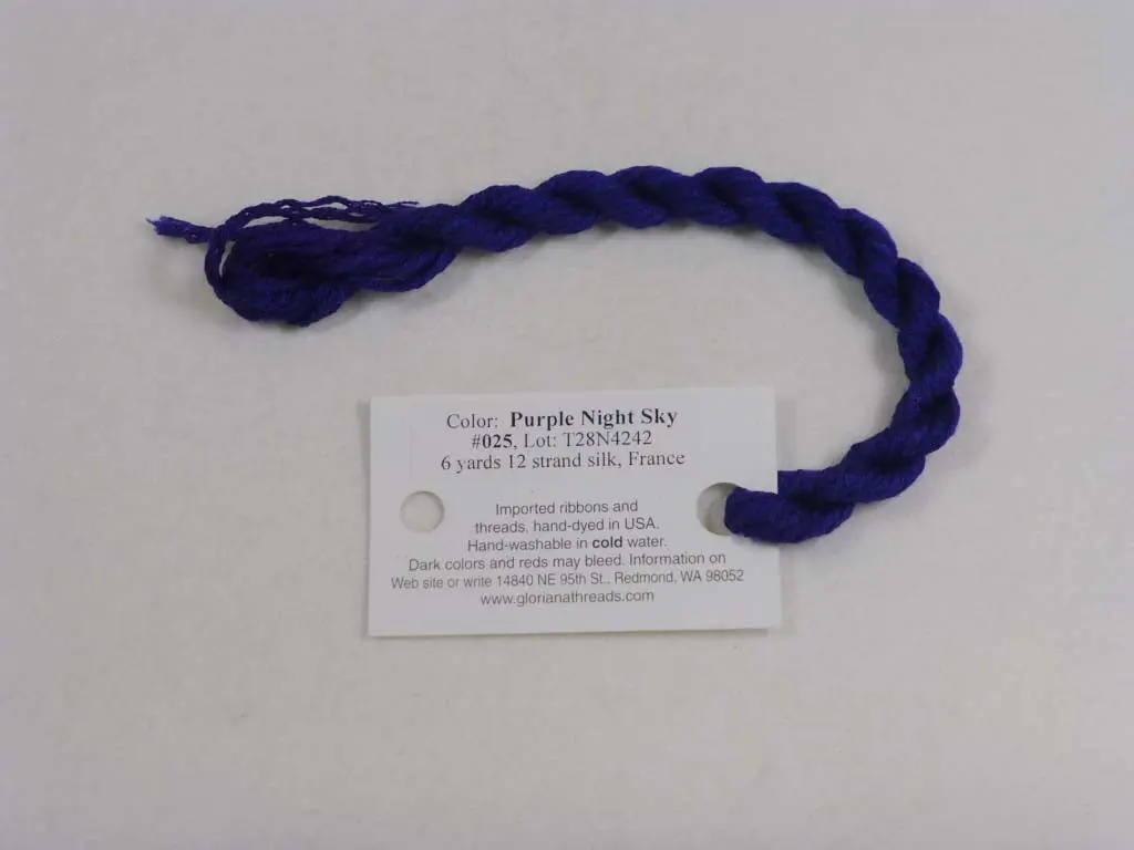 Gloriana Silk Floss 025 Purple Night Sky 1