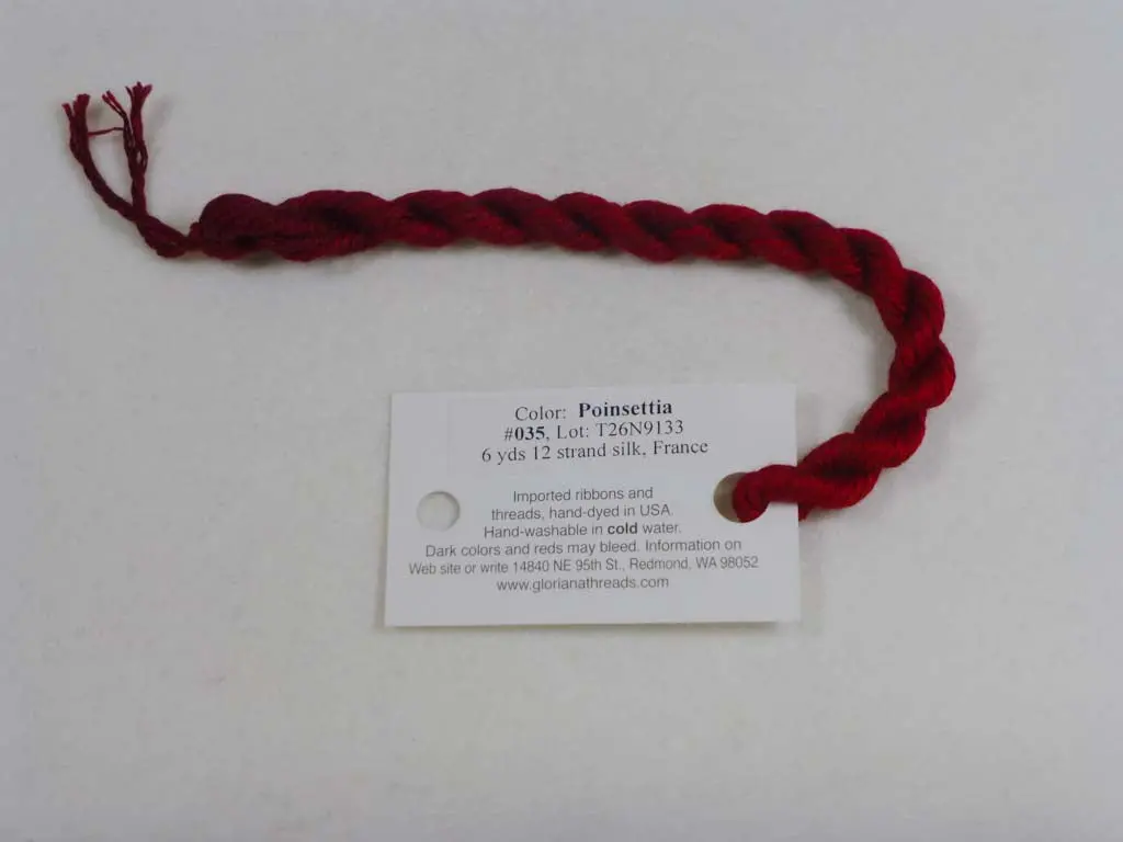 Gloriana Silk Floss 035 Poinsetta 1