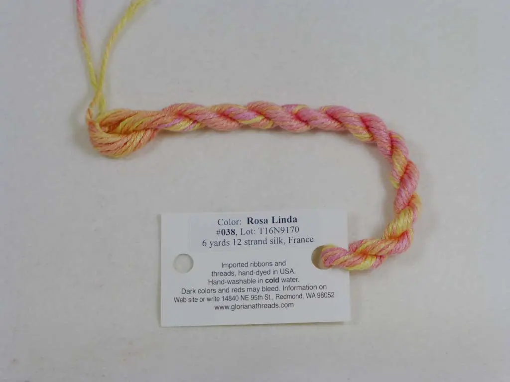 Gloriana Silk Floss 038 Rosa Linda 1