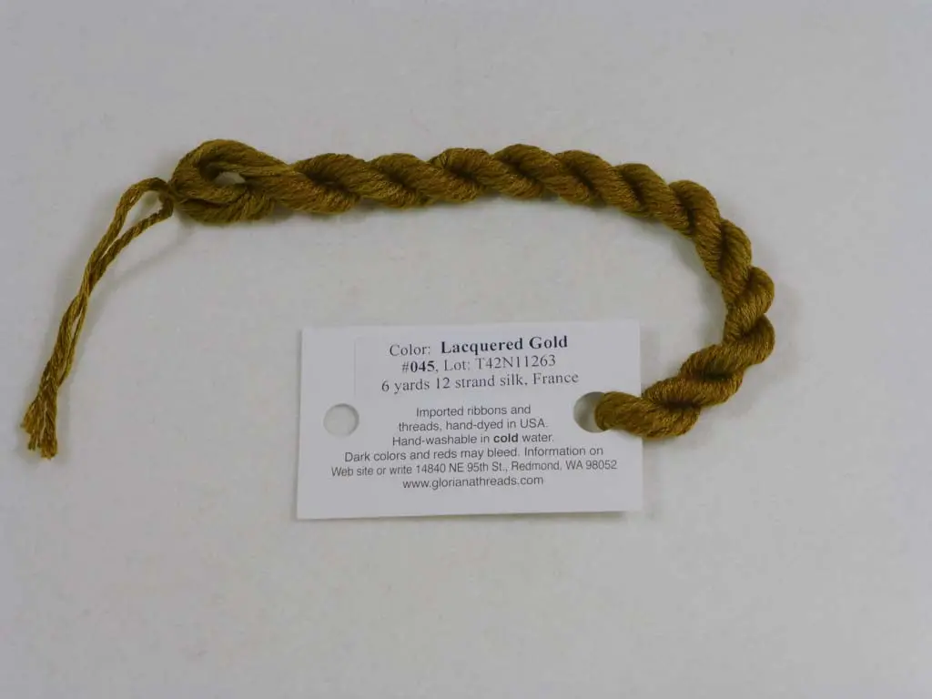 Gloriana Silk Floss 045 Lacquered Gold 1