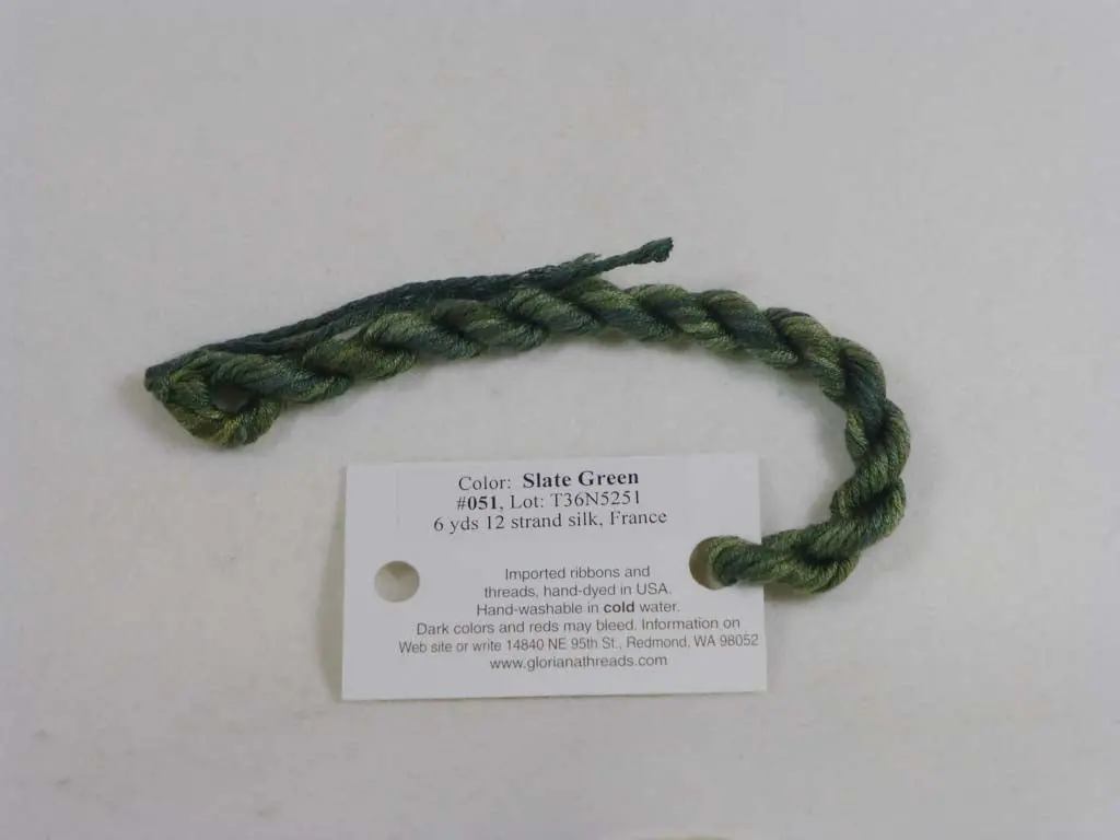 Gloriana Silk Floss 051 Slate Green 1