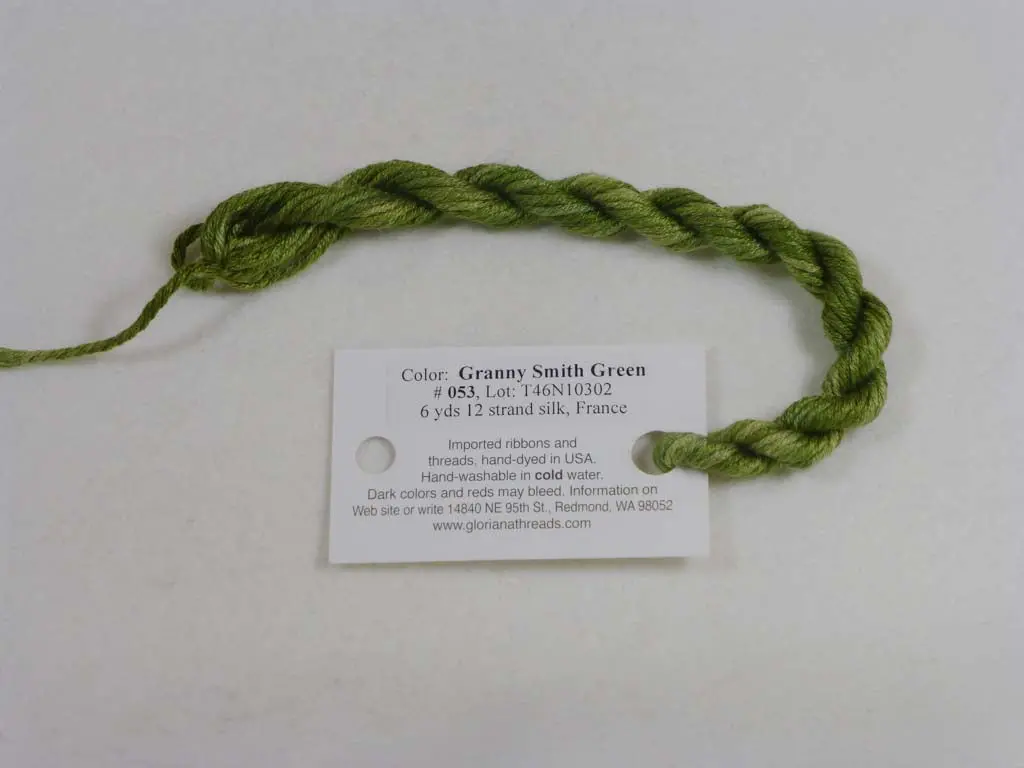 Gloriana Silk Floss 053 Granny Smith Green 1