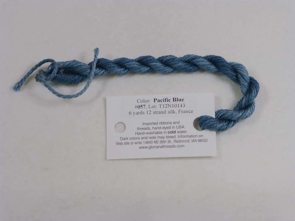 Gloriana Silk Floss 057 Pacific Blue 1