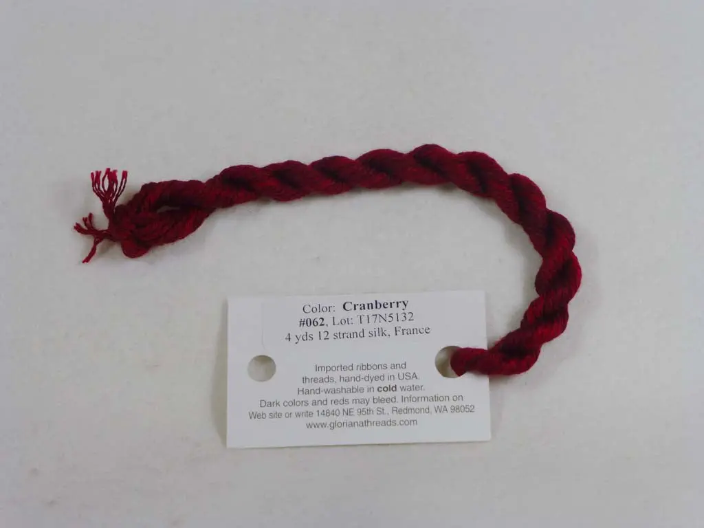 Gloriana Silk Floss 062 Cranberry 1