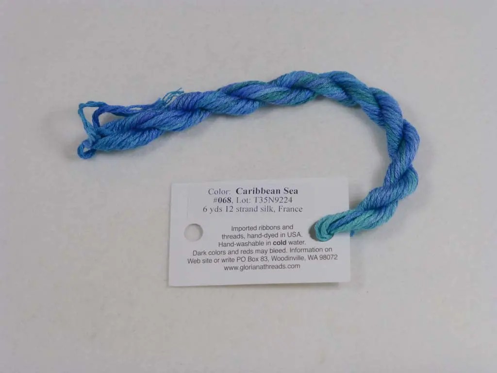 Gloriana Silk Floss 068 Caribbean Sea 1
