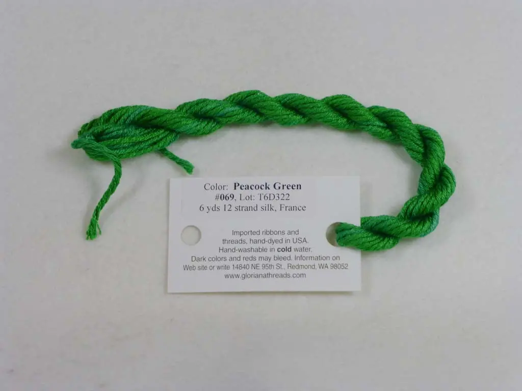 Gloriana Silk Floss 069 Peacock Green 1