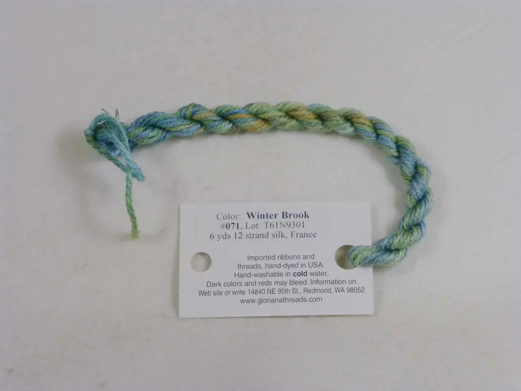 Gloriana Silk Floss 071 Winter Brook 1