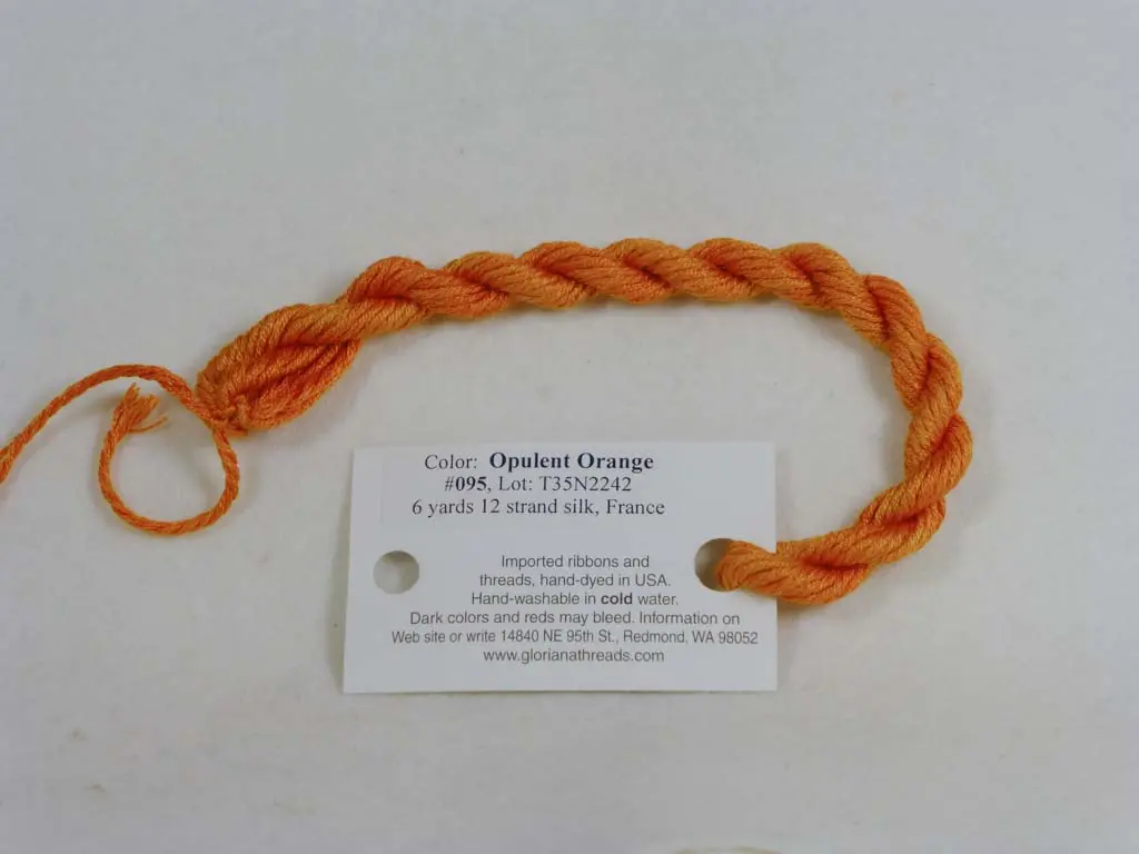 Gloriana Silk Floss 095 Opulent Orange 1