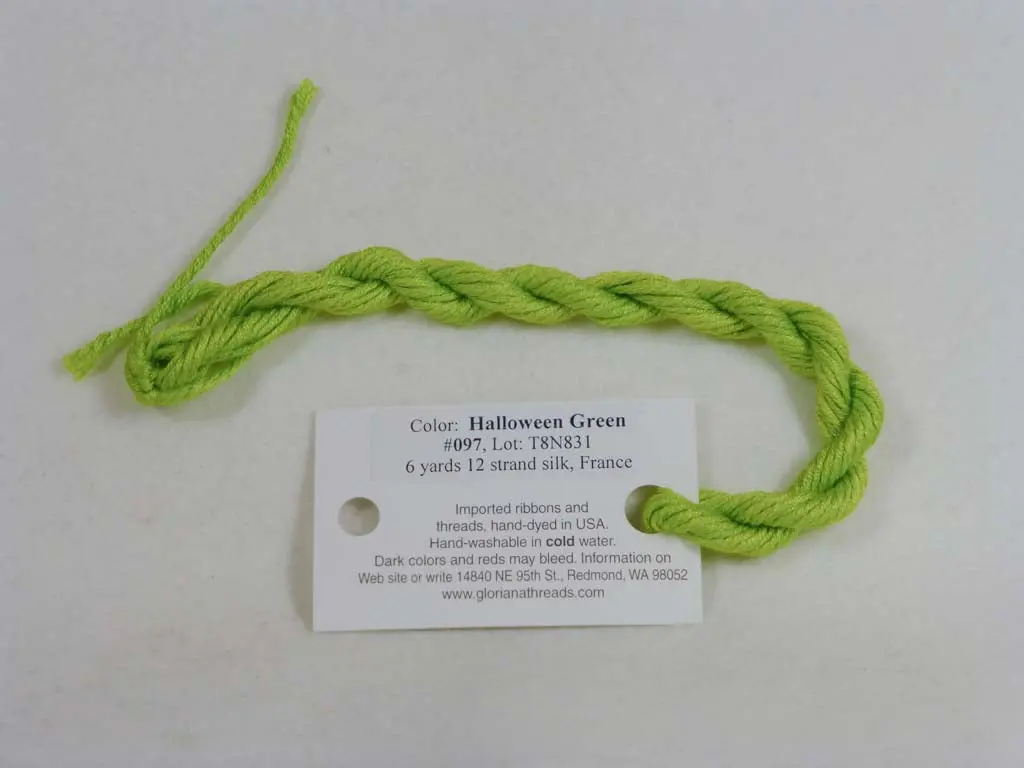 Gloriana Silk Floss 097 Halloween Green 1