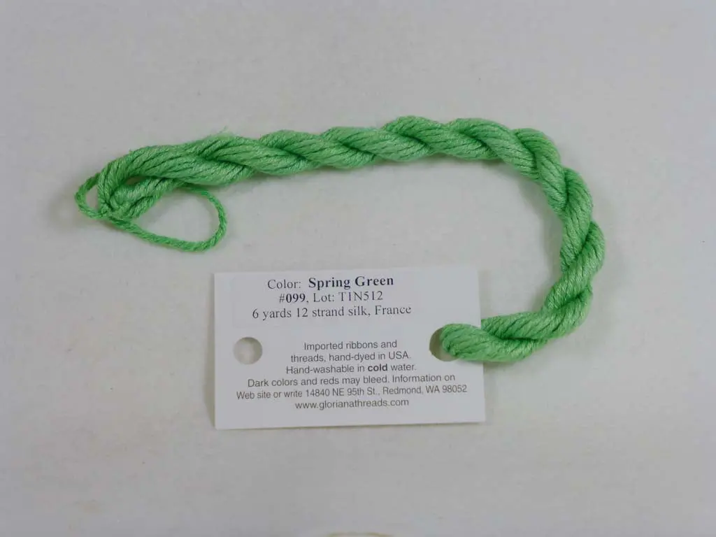 Gloriana Silk Floss 099 Spring Green 1