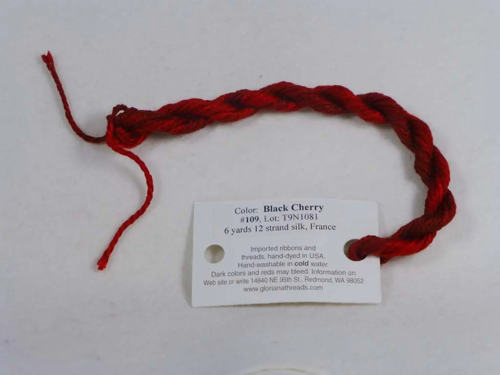 Gloriana Silk Floss 109 Black Cherry 1