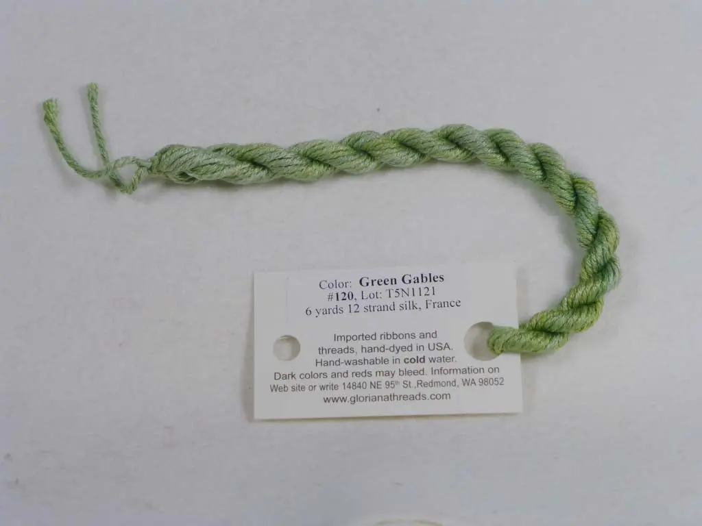 Gloriana Silk Floss 120 Green Gables 1