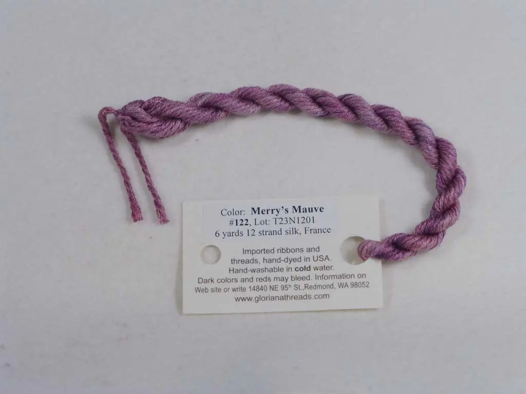 Gloriana Silk Floss 122 Merry's Mauve 1