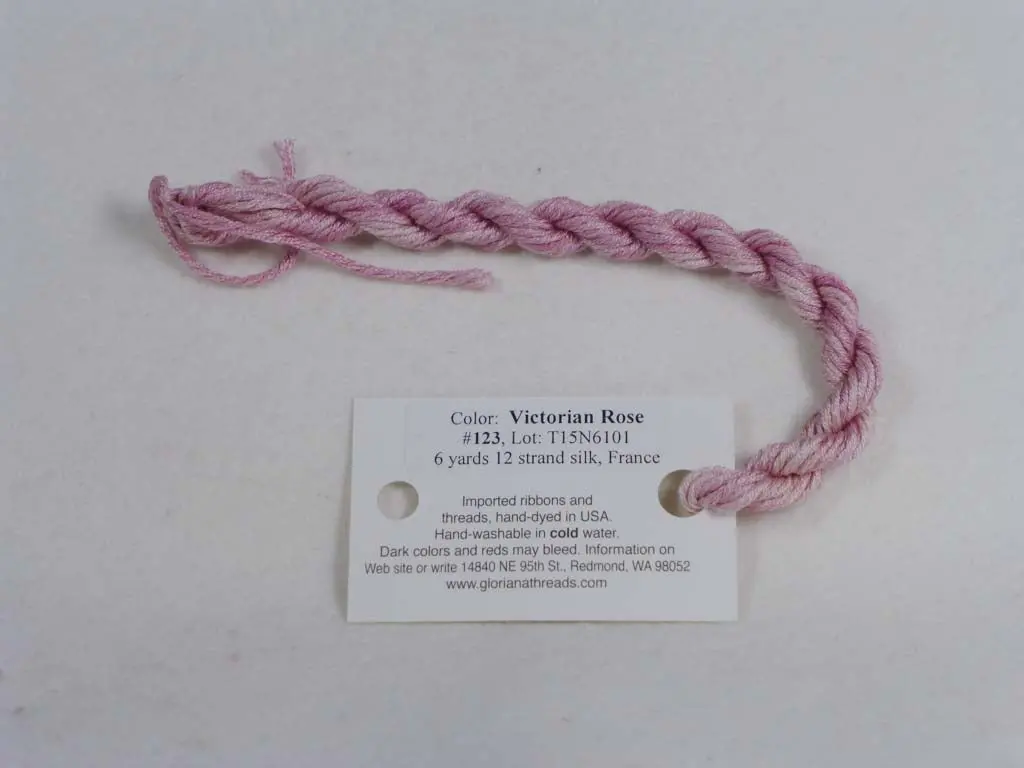 Gloriana Silk Floss 123 Victorian Rose 1
