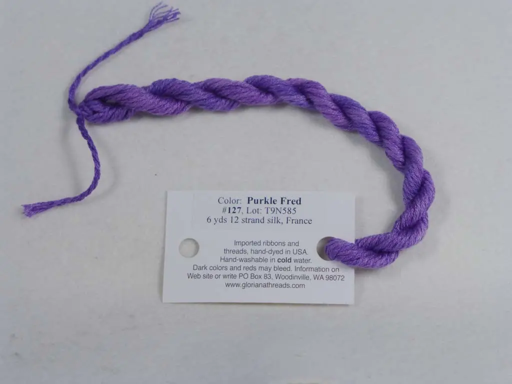 Gloriana Silk Floss 127 Purkle Fred 1