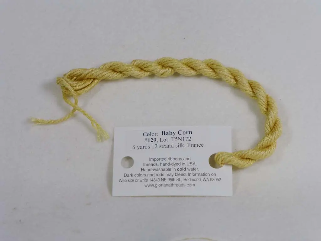 Gloriana Silk Floss 129 Baby Corn 1
