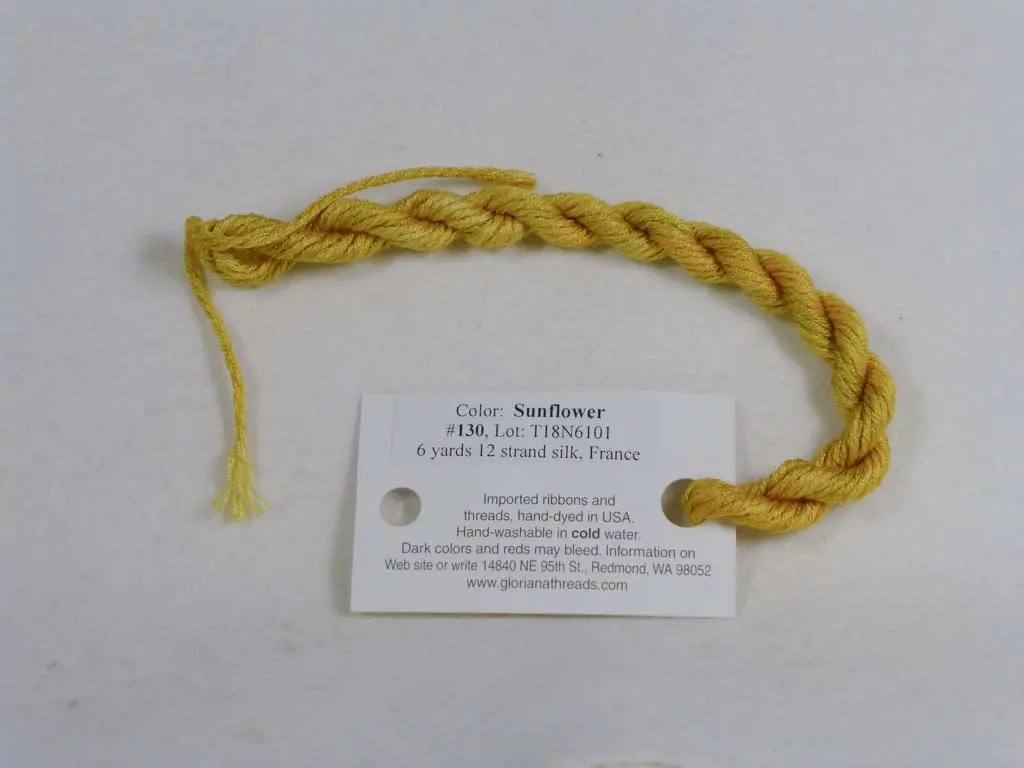 Gloriana Silk Floss 130 Sunflower 1