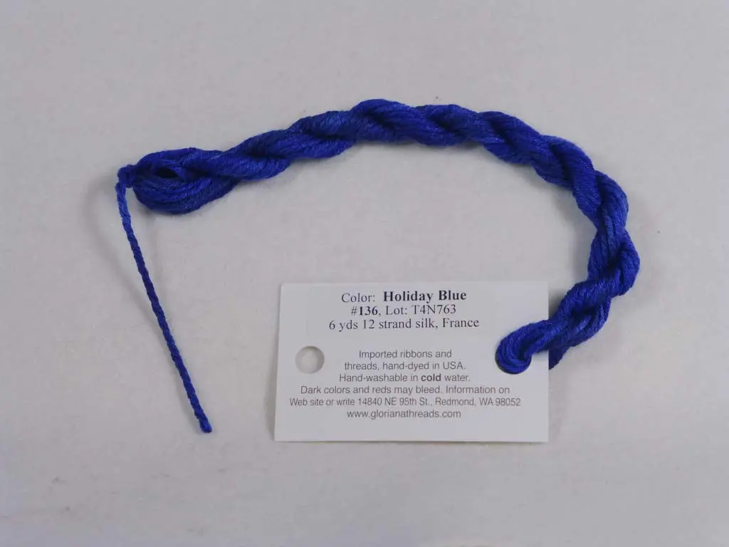 Gloriana Silk Floss 136 Holiday Blue 1