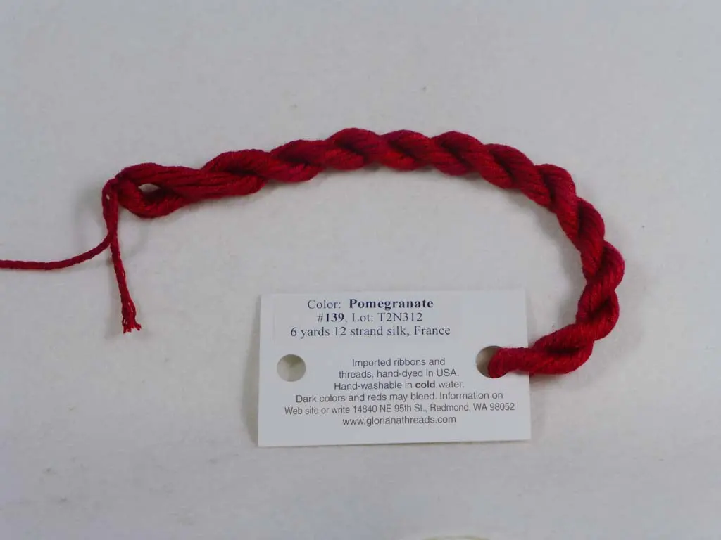 Gloriana Silk Floss 139 Pomegrante 1