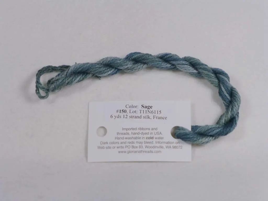 Gloriana Silk Floss 150 Sage 1