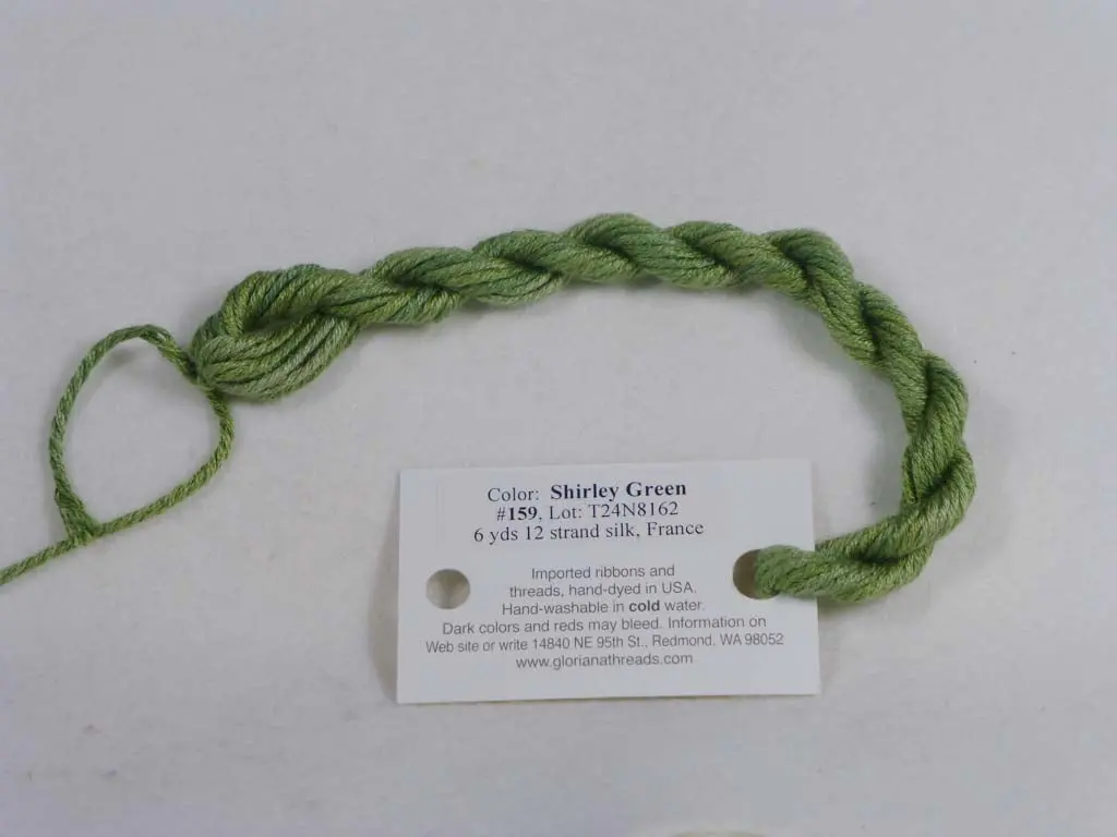 Gloriana Silk Floss 159 Shirley Green 1