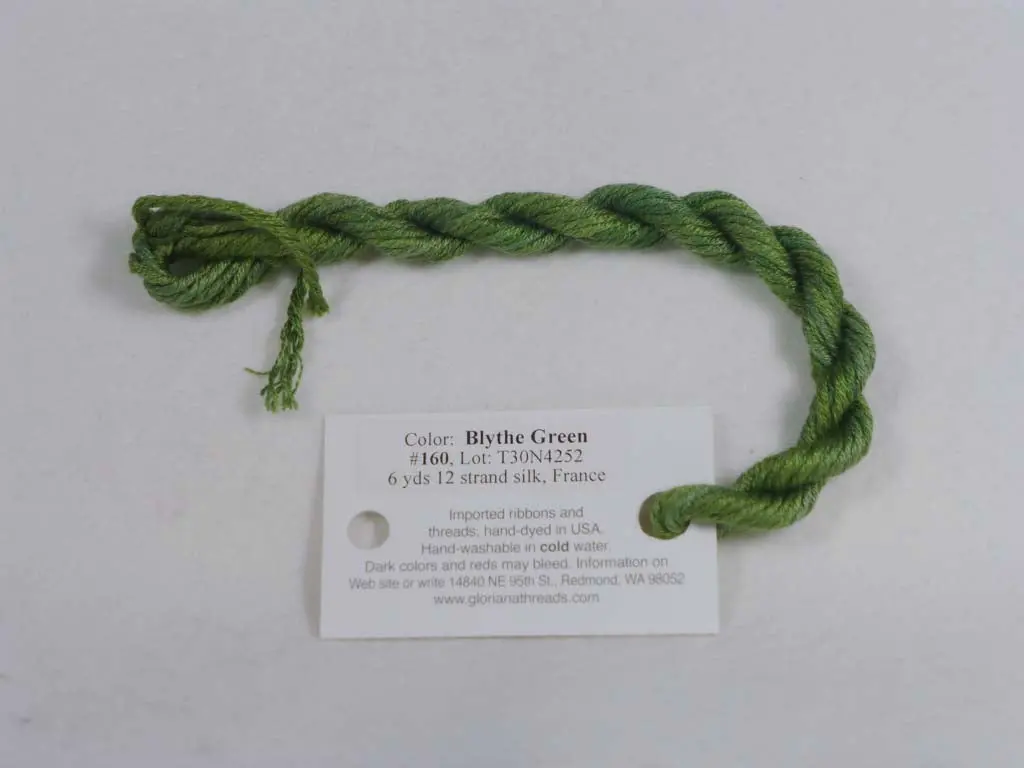 Gloriana Silk Floss 160 Blythe Green 1
