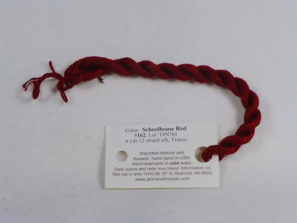 Gloriana Silk Floss 162 Schoolhouse Red 1