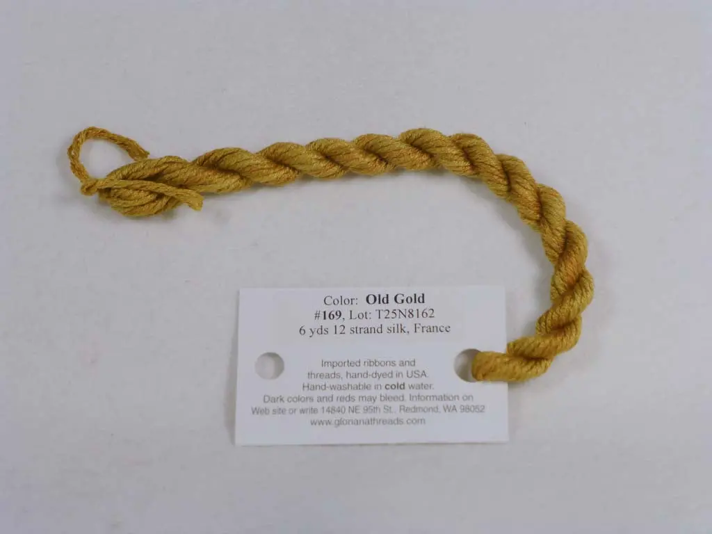 Gloriana Silk Floss 169 Old Gold 1