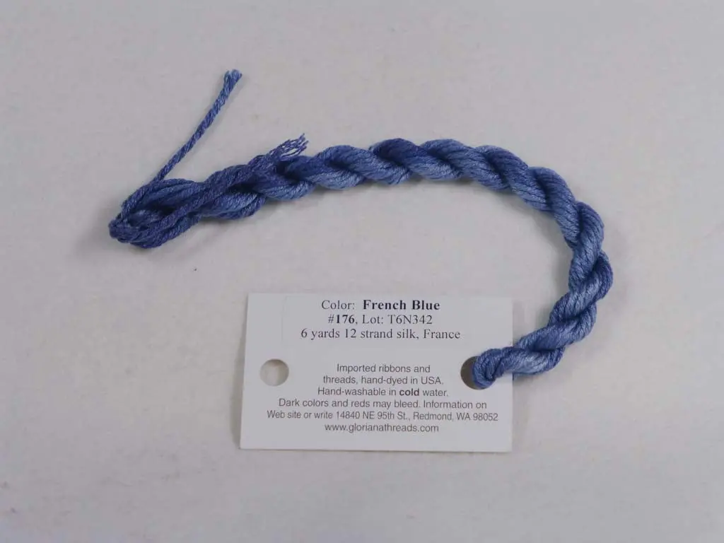 Gloriana Silk Floss 176 French Blue 1