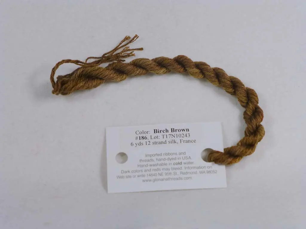 Gloriana Silk Floss 186 Birch Brown 1