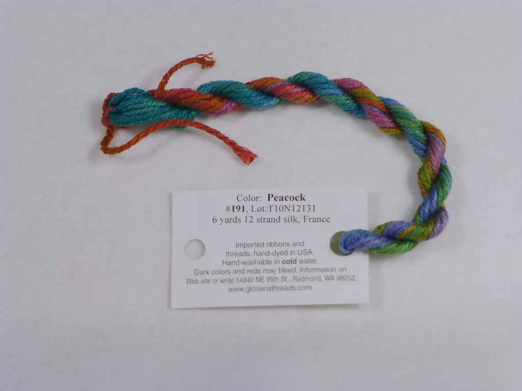 Gloriana Silk Floss 191 Peacock 1