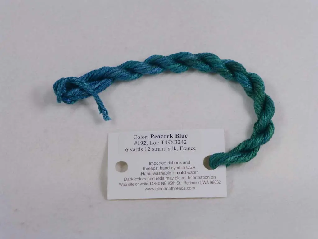 Gloriana Silk Floss 192 Peacock Blue 1