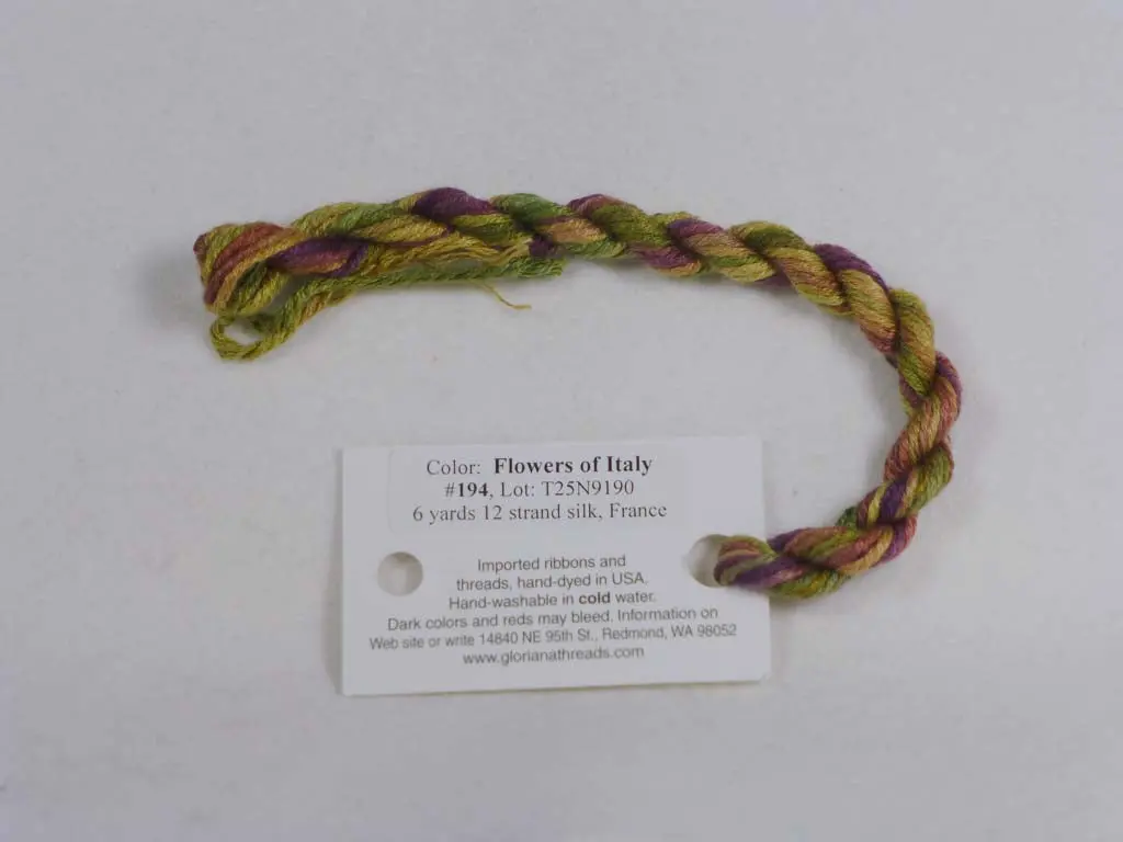 Gloriana Silk Floss 194 Flowers Of Italy 1