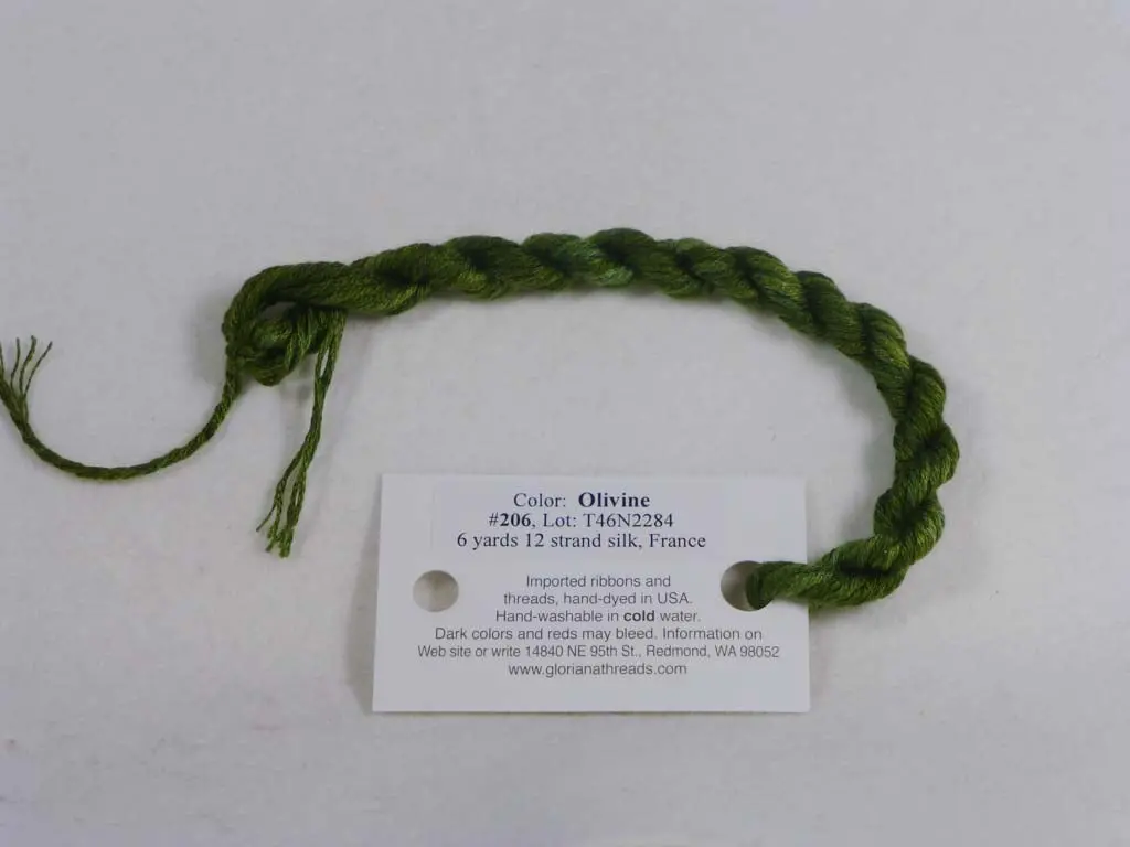 Gloriana Silk Floss 206 Olivine 1