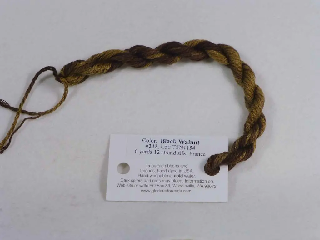 Gloriana Silk Floss 212 Black Walnut 1