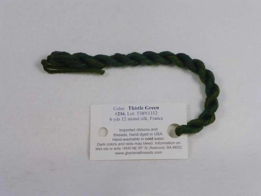 Gloriana Silk Floss 216 Thistle Green 1
