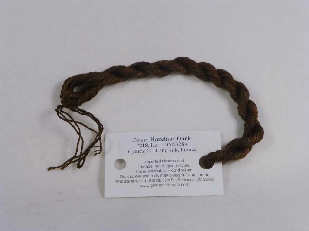Gloriana Silk Floss 218 Hazelnut Dark 1