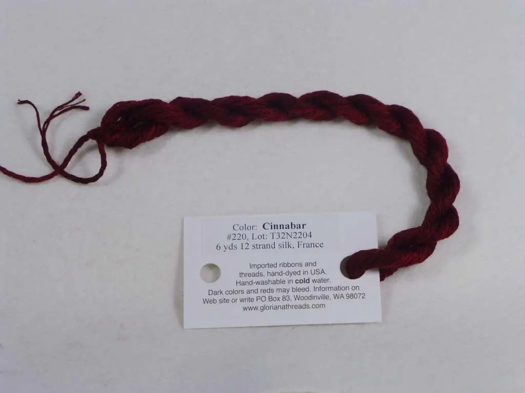 Gloriana Silk Floss 220 Cinnabar 1
