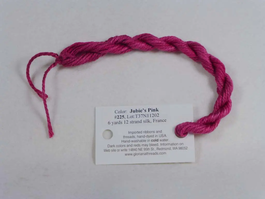 Gloriana Silk Floss 225 Jubie's Pink 1