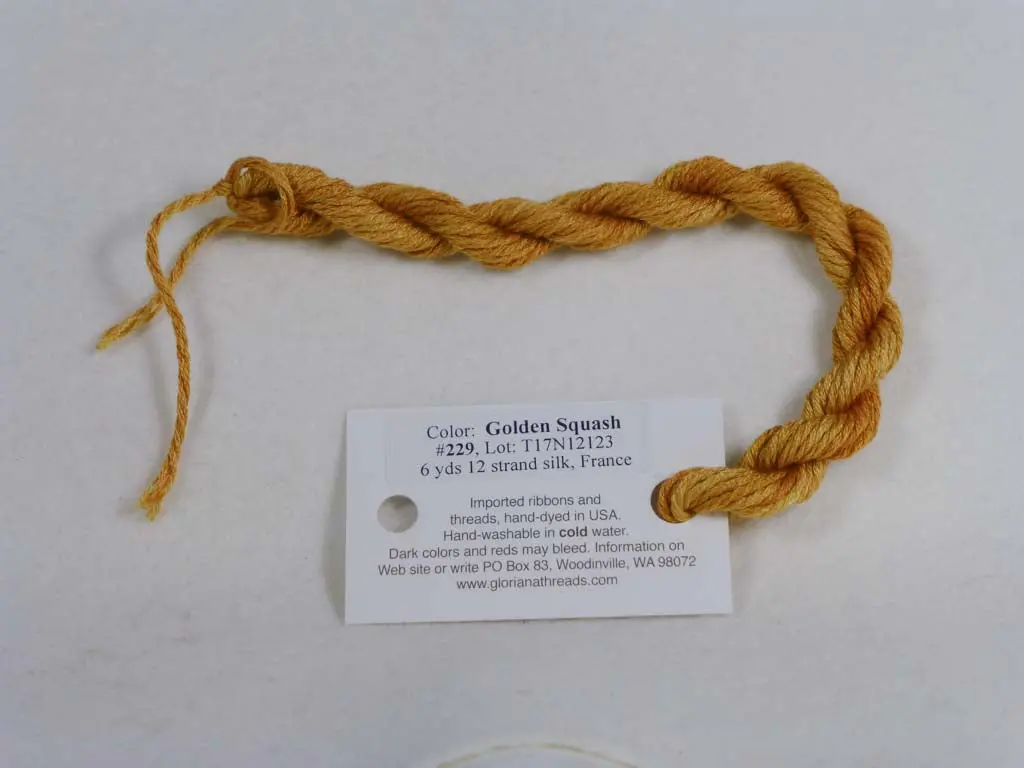Gloriana Silk Floss 229 Golden Squash 1