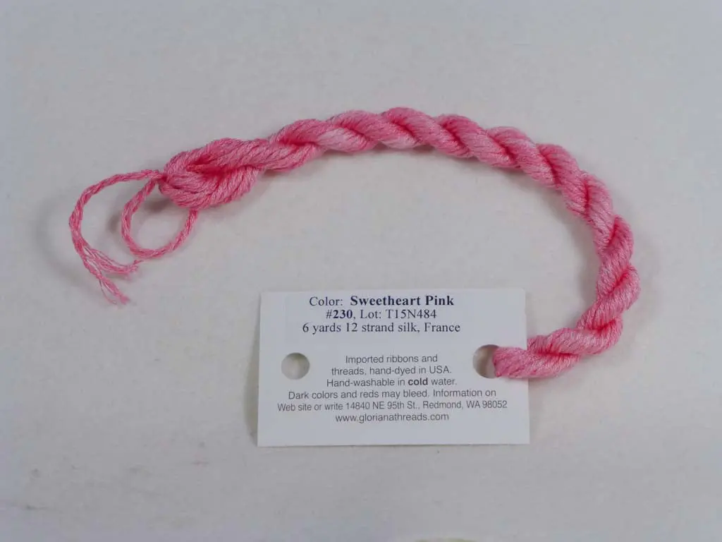 Gloriana Silk Floss 230 Sweetheart Pink 1