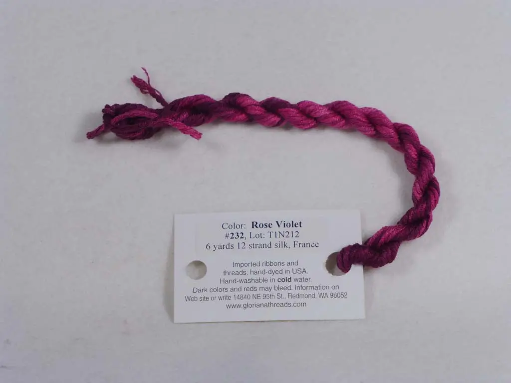 Gloriana Silk Floss 232 Rose Violet 1