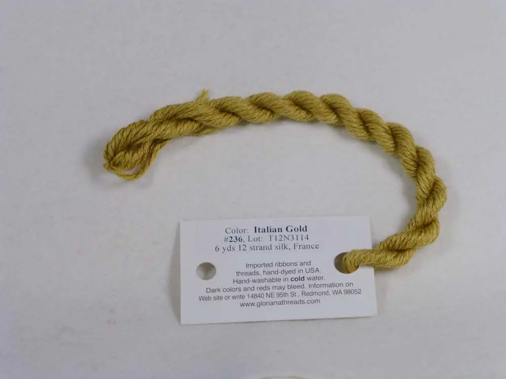 Gloriana Silk Floss 236 Italian Gold 1
