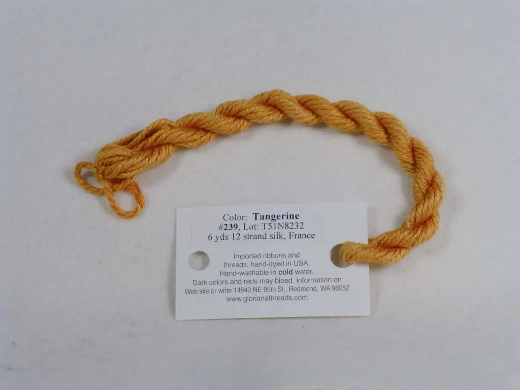 Gloriana Silk Floss 239 Tangerine 1