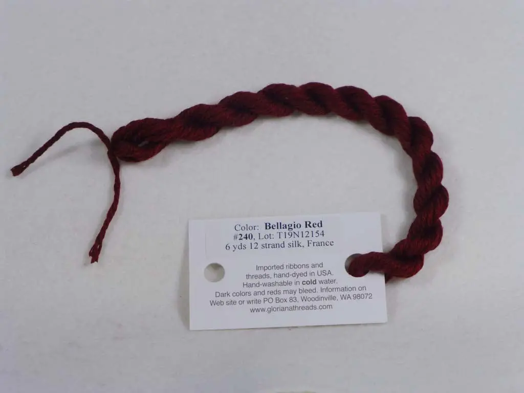 Gloriana Silk Floss 240 Bellagio Red 1