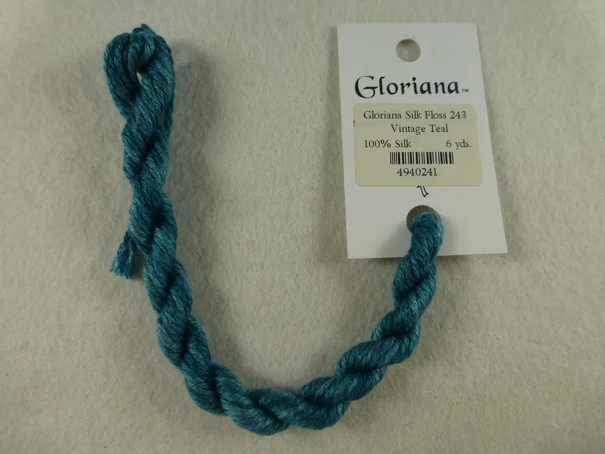 Gloriana Silk Floss 243 Vintage Teal 1