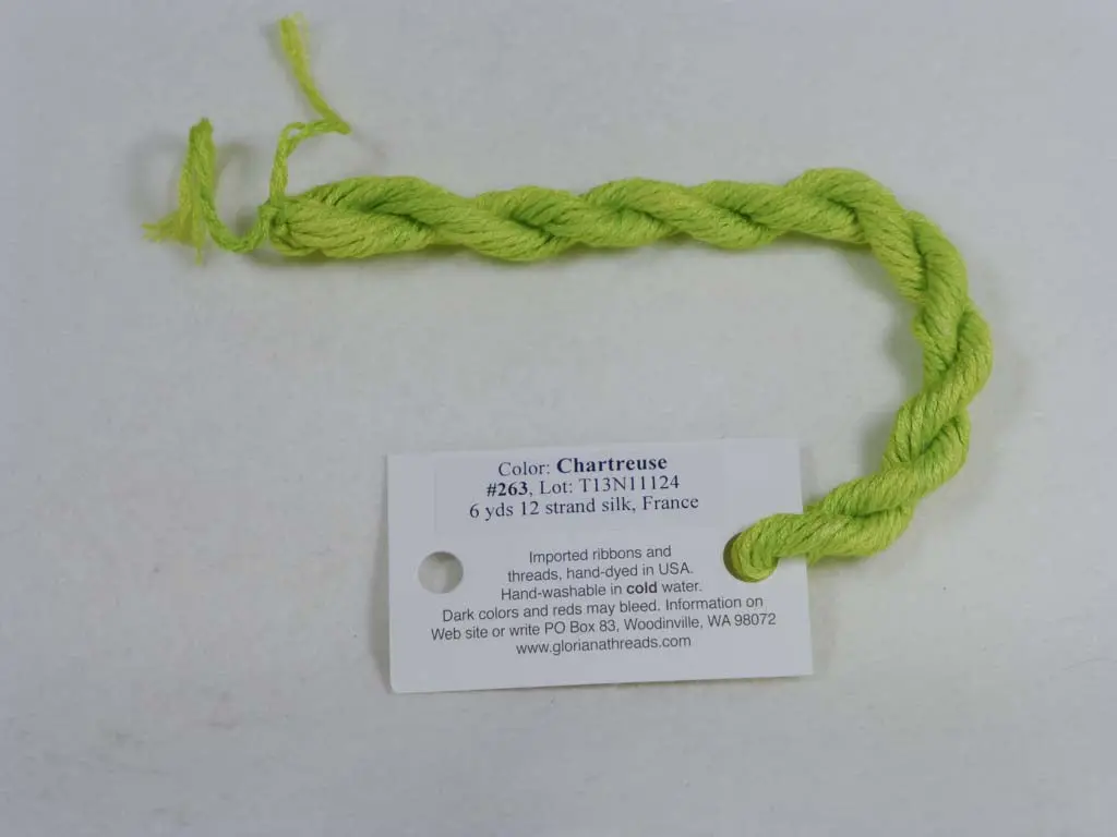 Gloriana Silk Floss 263 Chartreuse 1
