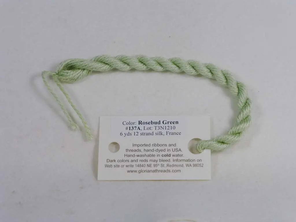 Gloriana Silk Floss 137A Rosebud Green 1